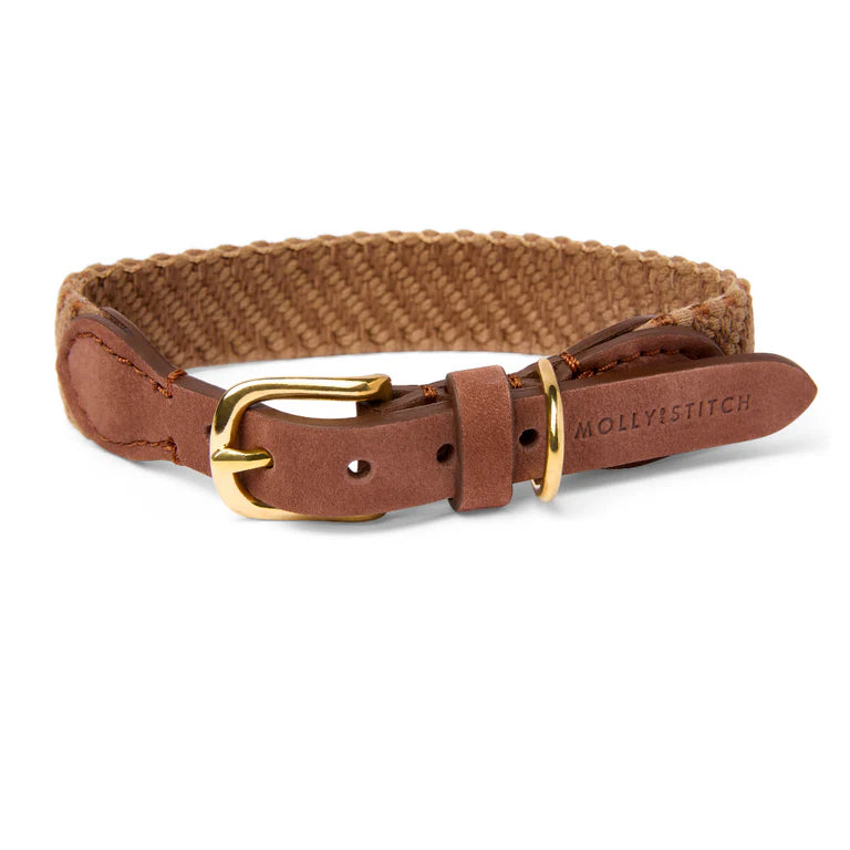Serrana Hundehalsband - Whisky – LunaDogs Schweiz