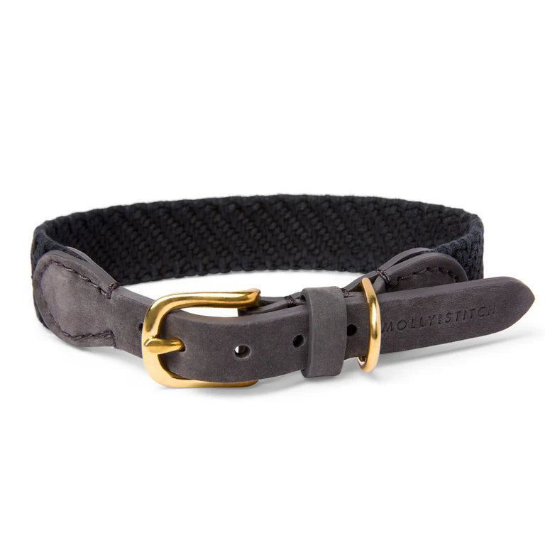 Serrana Hundehalsband - Mitternacht – LunaDogs Schweiz