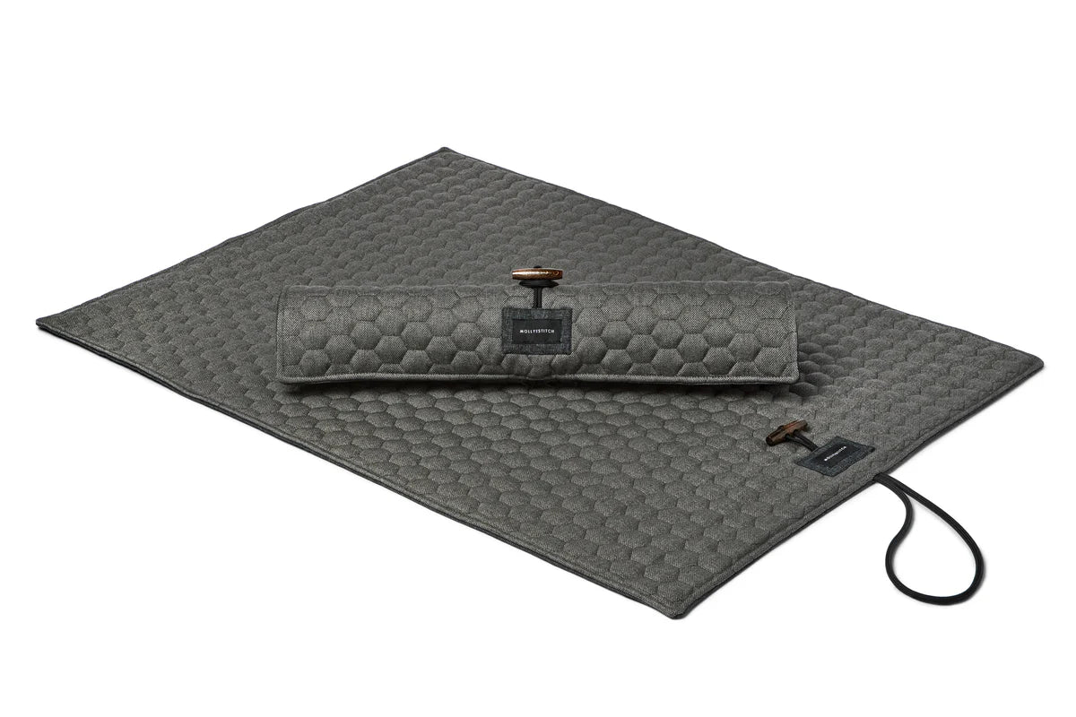 Honeycomb Hunde-Reisematte - Anthrazit – Detailansicht 4