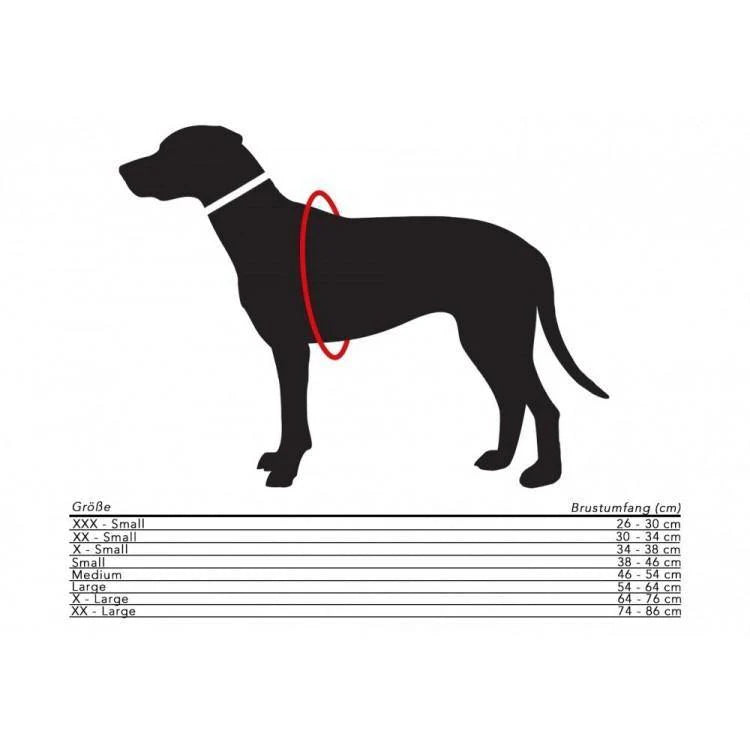 Butter Leder Hundegeschirr - Navy Blau – Detailansicht 4
