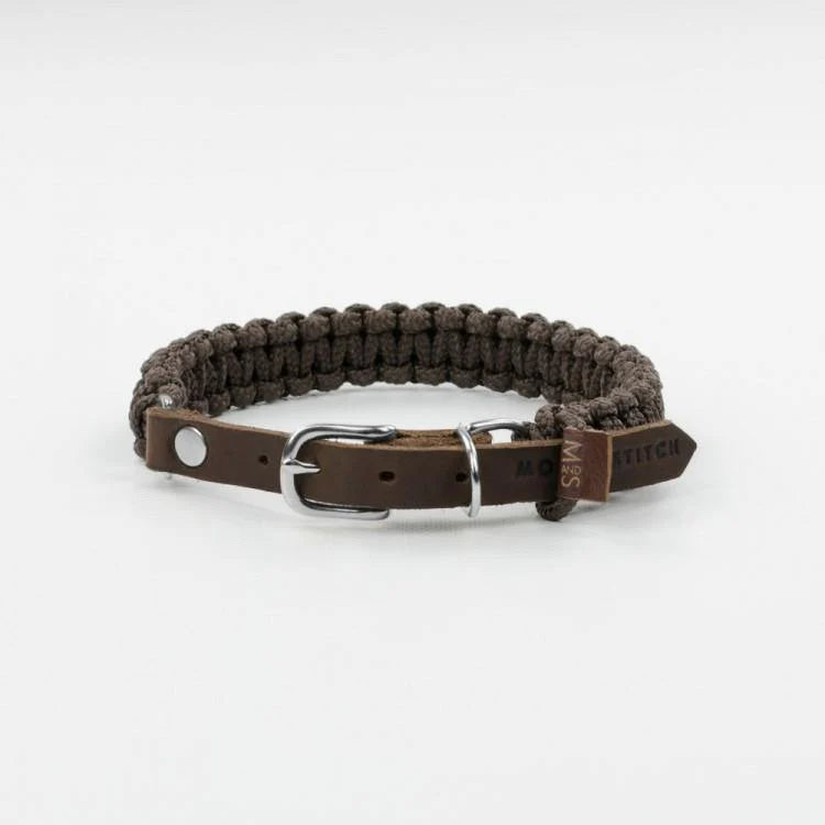 Touch of Leather Hundehalsband - Schokolade – LunaDogs Schweiz